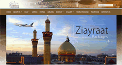 Desktop Screenshot of karwan-e-hussaini.com